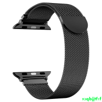 【精選】 適用apple watch表帶iwatch6/5/4代se/s5/s4不銹鋼金屬蘋果手表磁