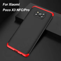 Shockproof Armor Plastic Case For Xiaomi Poco X3 NFC Matte Hard Protective Cover For Xiaomi POCO F1 M3 M4 Pro 4G X3 NFC Pro Case