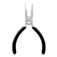 4'' Round Concave Pliers Carbon Steel For Winding Rolling Wire Looping Pliers Precision Pliers Wire Bending Tool