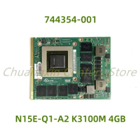 For Imac A1312 A1311 DELL M6700 M6800 M6600 HP 8740W 8760W Laptop motherboard 744354-001 with N15E-Q1-A2 K3100M 4GB 100% Tested