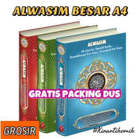 Alquran Alwasim Besar A4, Al-Quran Tajwid Arab-Latin-Terjemah Murah