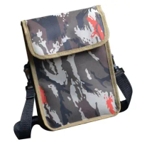 Camo Sling Backpack Adjustable Camo Sling Bag Wear-Resistant Camouflage Purse Sling Bag For Men And Women Fishing