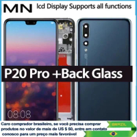 LCD with Frame Original for HUAWEI P20 Pro, Touch Screen, Display with Back Glass, CLT-L29C, CLT-L29, CLT-L09C,
