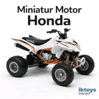 Mainan Motor ATV Honda Diecast 1:12 | Hadiah Anak & Pajangan Honda