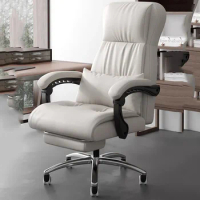 Swivel Computer Office Chair Gaming Mobile Accent White Office Chair Living Room Recliner Cadeira Computador Modern Furniture