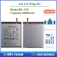 For LG WING 5G LMF100N LM-F100N LM-F100V LM-F100 BL-T52 4000mAh Mobile Battery Spare Part Replacement