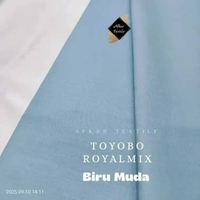 [0.5 METER] KAIN TOYOBO ROYALMIX ORIGINAL - Tojiro Import Harga Promo Termurah Kain Katun Premium Ha