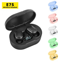 TWS E7S Air Fone Bluetooth Earphones Wireless Headphones for Xiaomi Noise Cancelling Earbuds with Mic Wireless Bluetooth Headset