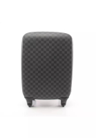 Louis Vuitton 二奢 Pre-loved Louis Vuitton Zephyr 55 Damier Graphite carry case suitcase PVC black