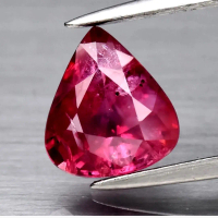 Natural Pinkish Ruby NTE 1.01ct CLEAN BLING2