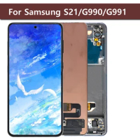 For Samsung Galaxy S21 S21 Plus S21+ G996 G996B LCD Display Touch Screen Digitizer With Frame S21 Plus LCD Replacement Parts