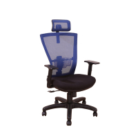 DFhouse 帕塞克電腦辦公椅(藍色)