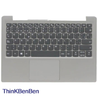 ES Spanish Gray Keyboard Upper Case Palmrest Shell Cover For Lenovo Ideapad S130 130S 11 11IGM 120S 11IAP Winbook 5CB0R61318