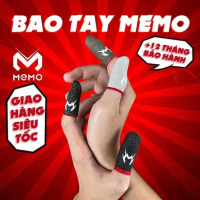 Găng tay chơi game MEMO chống mồi hôi ngón tay bao tay cảm ứng 2 ngón chơi Liên Quân mobile FF PUBG 