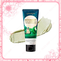 [SỈ LẺ TOÀN QUỐC]  Sữa rửa mặt trà xanh  ALWAYS BE PURE  MOONCAT REAL GREEN TEA PORE DEEP CLEANSER -