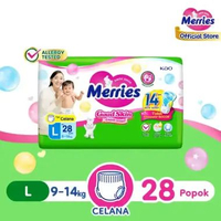Surabaya - Merries Pants Good Skin L 28 Popok Bayi Satuan