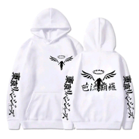 Sweater TOKYO REVENGERS WALHALLA Hoodie TEAM VALHALLA Jumper Bahan Fleece Ukuran S M L XL XXL