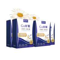 【Bioline 星譜生技】Go好眠_樂活好眠膠囊4盒(30顆/盒)(西漢方GABA.酸棗仁.芹菜素.洋甘菊)