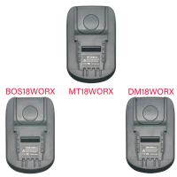 อะแดปเตอร์, DM18Worx, สำหรับ Makita, Bosch, Dewalt และ Milwaukee 18V Li-Ion แบตเตอรี่, แปลงเป็น Worx
