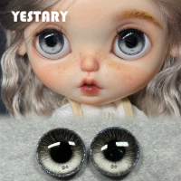 YESTARY Blythe Doll Accessories BJD Doll Eyes For Toys Sparkling Drop Glue Eye Piece For Blythe BJD Dolls Eyes Toys Girls Gifts