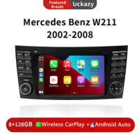 4G Carplay Android 13 Car Radio For Mercedes Benz E-class W211 E200 E220 E300 E350 E240 E280 CLSCLASSW219 Multimedia GPS Audio