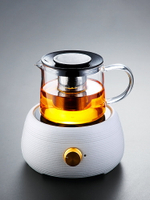 唐豐玻璃電熱陶爐煮茶套裝不銹鋼過濾功夫泡茶壺家用透明燒茶壺