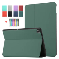 For Samsung Galaxy S6 Lite Case SM-P615 P610 10.4inch Fold Stand Tablet Cover For Galaxy Tab S6 S 6 Lite Case 2020 SM-P610 + Pen