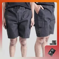 Prodigo - Celana Pendek Cargo Denim Muna All Varian I Short Pants Denim I Celana Cargo Pendek Pria I