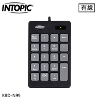 INTOPIC 廣鼎 USB 巧克力數字鍵盤 (KBD-N99)