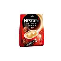 【NESCAFE 雀巢咖啡】三合一香滑原味咖啡15g x42入/袋