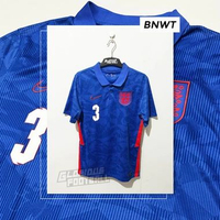 Jersey Original Inggris England Away 2020/22 SHAW #3 BNWT - CD0696-430 S