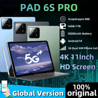 Tariff war adjusting inventory （Buy 1 Get 5 Gifts）2025 New Upgrade Pad 6s pro 10.1 inch Android 14 T