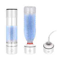 quantu hydrogen healing water smart cup H2 generator portable mineral bottled hydrogen water facial sprayer mist N117 membrane
