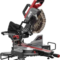 Skil 10" Dual Bevel Sliding Compound Miter Saw - MS6305-00 POWERFUL 15 AMP MOTOR - Delivers 4,800 RPM for quick, detailed cuts