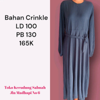 Gamis Crinkle Muslim