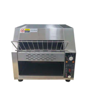 Commercial double layer large capacity toaster Bakery Electric burger Bread Machine Automatic Conveyor toaster machine with CE