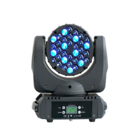 4X LOT 36x3W RGBW 4in1 C-ree LED Moving Head Beam DMX Stage Light LED Super Beam Light for Party Event