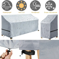 [HOT NYRD KHG 121 ] Waterproof Garden Chair Covers Rain Snow Proof for Outdoor Sofa Table Chairs Uni