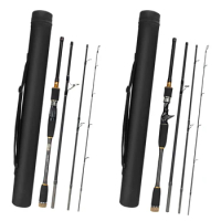 2.7m Fly Fishing Rod 4 Sections 6# / 8# Carbon Fiber Fishing Rod Spinning  Ultralight M Power A470 - Fishing Rods - AliExpress