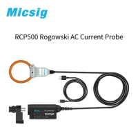 Micsig RCP500 AC current probes 15-300KHz Bandwidth Measurable Current Range 200mApk-500Apk Improvement Tools