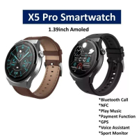 X5 PRO Smartwatch Fitness Tracker Bluetooth Call Water Resist IP67