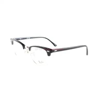 RAY-BAN RB5154 2000 Frame Kacamata Clubmaster Square Metal Acetate shine black/clear