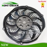 NEW Bus Condenser Fan 2211 Refrigerated Truck Hair Dryer 12V / 24V Electronic Fan Fan Mounting Kit