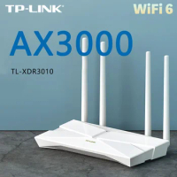 TP-LINK WiFi6 Router AX3000 Wireless Repeater MIMO-OFDM 2.4g&amp;5g Gigabit Router 3000M Antennas WIFI Amplifier WAN/LAN XDR3010