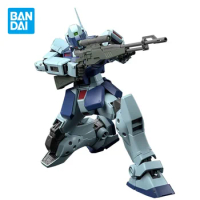 Bandai Original Gundam Model Kit Anime Figure RGM-79SP GM Sniper Ⅱ MG Action Figures Collectible Ornaments Toys Gifts for Kids