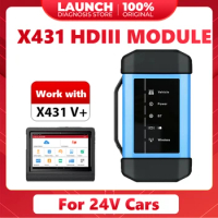 Launch X431 HDIII Heavy Duty HD3 OBD2 Scanner 24V Truck Car Diagnostic tool 24V Cars Diagnostic Auto Work With X431 V+ Pro3S+