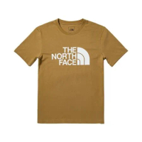 【The North Face】M FOUNDATION LOGO S/S-AP男短袖上衣咖NF0A81NW173