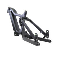 1000W Mid Drive M620 Bafang Motor Ebike Frame with Full Suspension and MTB Carbon Material