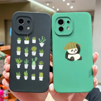 Cases For Xiaomi Mi 11 Lite 5G NE Back Cover Cute Fashion Shockproof Matte Screen Protector Soft Slim Silicone Phone Bags Bumper