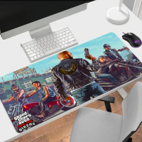 GTA 5 Computer Mouse Pad Gamer Office Accessories for Desk Mat Mousepad Gaming Mats Keyboard Mause Carpet Speed Rug Non-slip